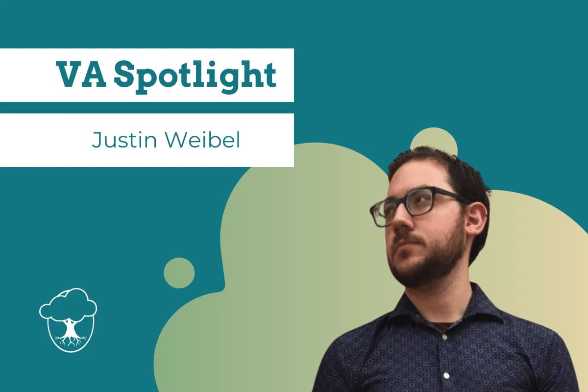 Justin Weibel, Trusty Oak copywriter and Virtual Assistant specializing in versatile writing styles