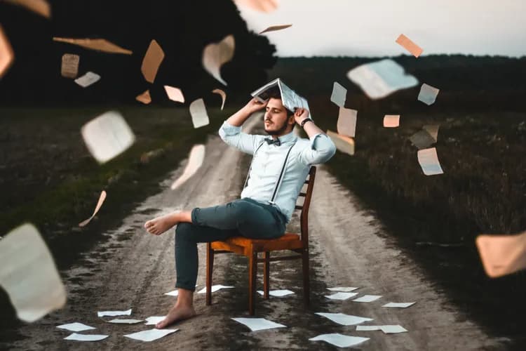 Professional content writer creating engaging blog posts for business marketing