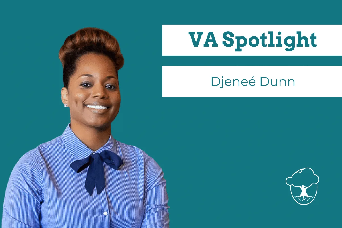 Djenee Dunn, Nacho virtual assistant specializing in graphic design and executive support