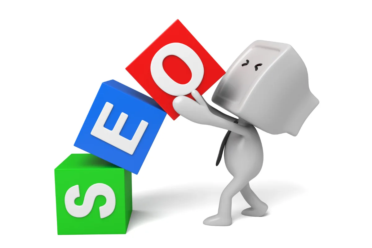 SEO audit analysis showing website performance metrics and search ranking optimization insights