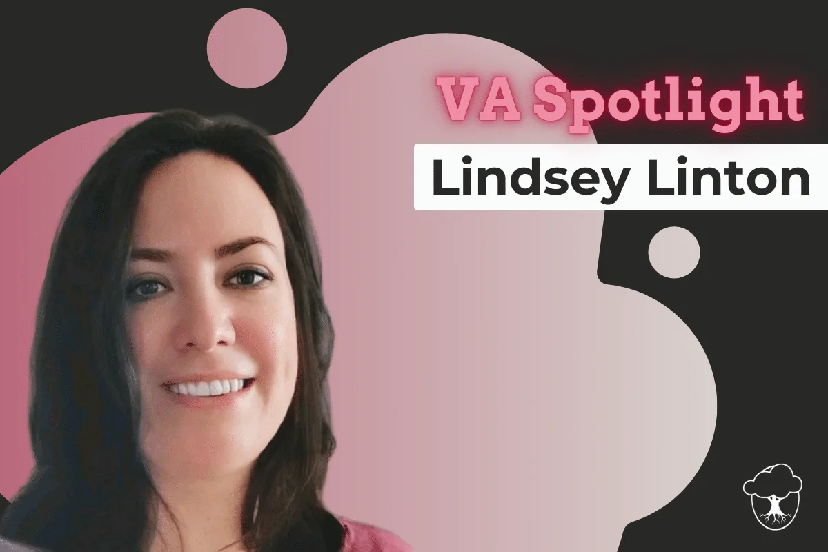Virtual assistant Lindsey Linton, marketing and design expert at Nacho