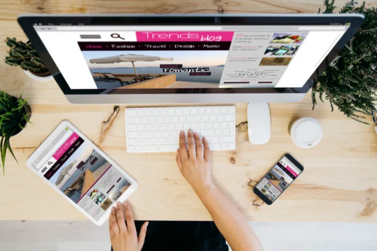 Content management system comparison showing WordPress and other CMS platform options