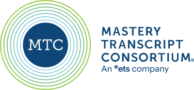 Mastery Transcript Consortium logo representing education nonprofit client partnership