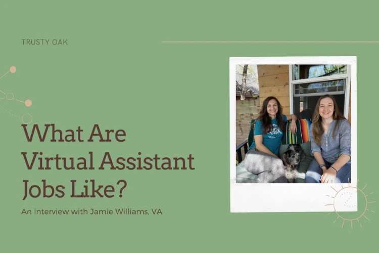 Virtual Assistant Jamie Williams sharing insights about freelancer life and working with clients
