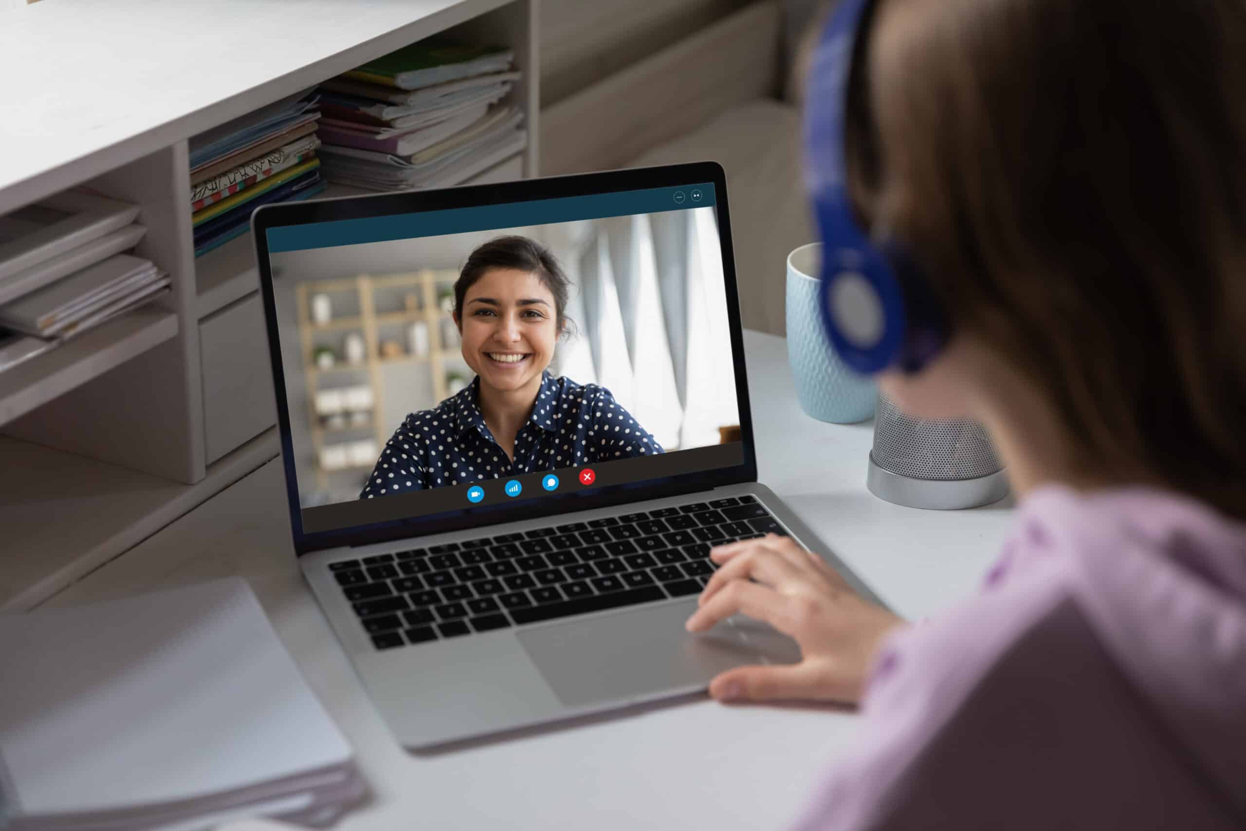 Small business owner and virtual assistant collaborating on operational processes and workflows