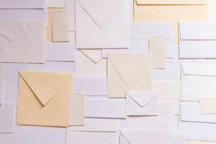 Overflowing email inbox illustrating the need for better team communication tools