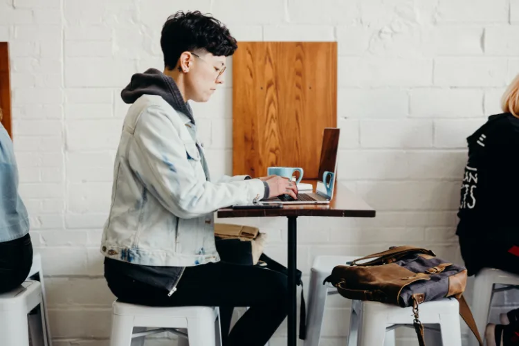 Business owner hiring vetted virtual assistant from trusted agency instead of random freelancer