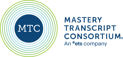 Mastery Transcript Consortium logo representing education nonprofit client partnership