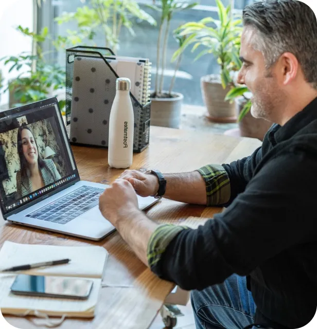 Professional executive and virtual assistant partnership